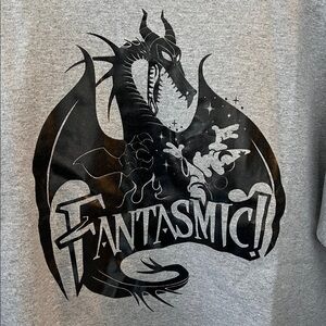 Disney Parks Gray Fantasmic T-Shirt featuring Maleficent in her dragon form